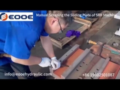 Hidrolik Silindir Skiving Roller Yakma Makinesi Çift Dönüm 2500mm Uzunluk