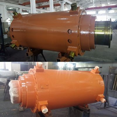 Maksimum 800mm 30 Inch Stroke Çelik değirmen Aracı Taşıma için Hidrolik Silindir