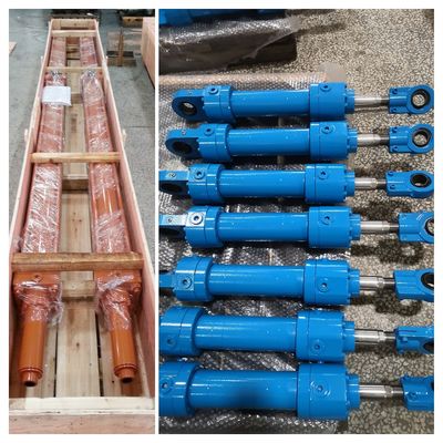 21 Mpa Çalışma Basıncı 27SiMn Silindir tüpü ile Ağır Görevli Hidrolik Silindirler Çelik Fabrikasında