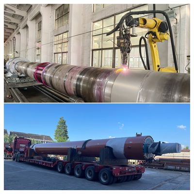 Metallürjik 27SiMn Silindir Tüpleri Ağır Görevli Hidrolik Silindirler