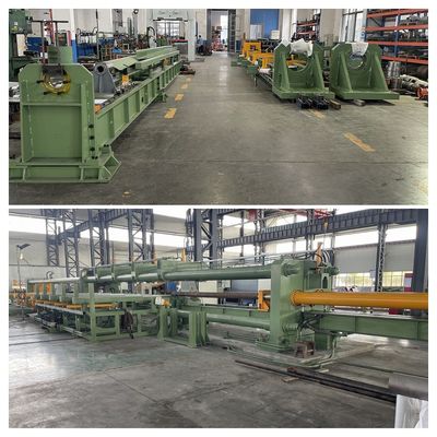 Üç Hat Soğuk Çekim Bench Metaller İşleme için Hidrolojik Precision Control
