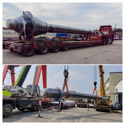 Dikey dökme krom kaplama silindir özel yüzey finişi