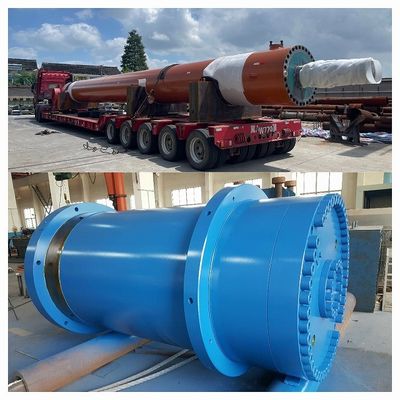 Hidrolik Kaldırma Turret Silindirleri 35Mpa Merkel Sıfırlama ile Test Basıncı