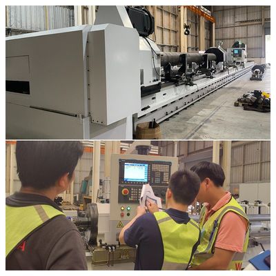2 Başlı Özel Skiving ve Roller Yakma Makinesi SIEMENS CNC ile