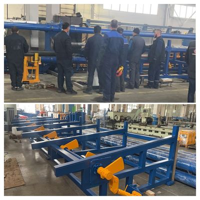 Elektrikli Sürekli Çekim Makinesi 10 Çekim Ölçüsü ile Çubuklar ve Tüpler için