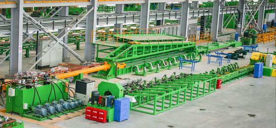 10-100T Üç Hatlı Hidrolik Soğuk Çekim Makinesi 2.5 m/min 215KW Özel