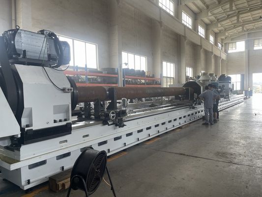 400mm Boring Diameter SRB Skiving And Roller Machine CK45 Malzeme 0.03mm Yuvarlaklık