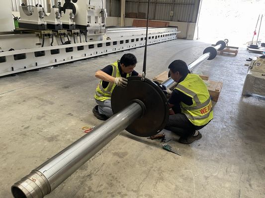 Ultra Geniş Rehber Ray SRB Makinesi NSK Taşıma 2000mm İş Parçasının Uzunluğu