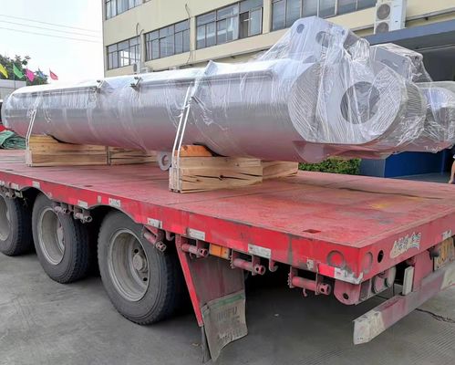 Petrol santralleri vinç Özel hidrolik silindir 25MPa çalışma basıncı Ağır sanayi için
