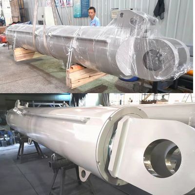 360 mm vuruşlu özel hidrolik silindir