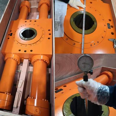 Gear Rack Özel Hidrolik Silindir 16.5Mpa Bor Diametresi 160mm ile