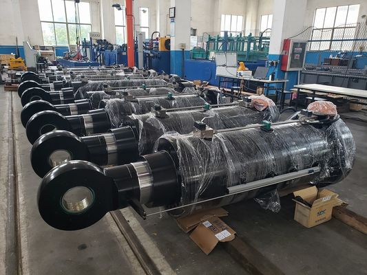 Rüzgar Tüneli Hidrolik Silindirleri 140 mm'lik Bor Diametresi
