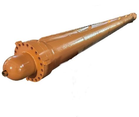 Çelik değirmeni hidrolik elektrot kaldırma silinderi Chrome Merkel mühürleme ile kaplanmış