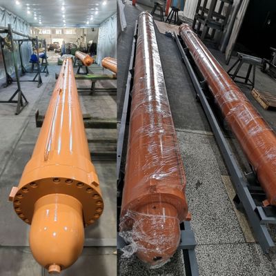 Elektrot kaldırma silindirleri, 45#+Q345B sünger çubuğu ile