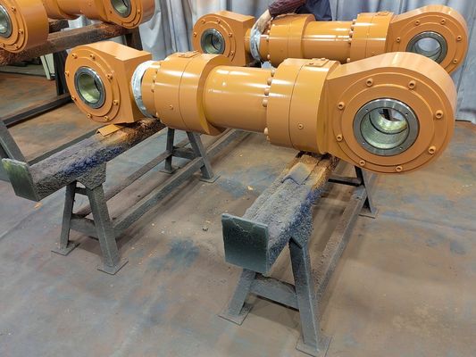Q345B Piston çubuğu malzemesi yürüyen kiriş hidrolik silindir