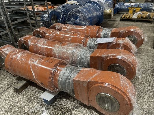 35Mpa Deneme Basıncı Merkel Sıfırlamasıyla Yürüyen Çubuk Hidrolik Silindir