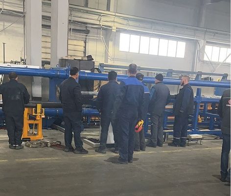 2500KN Gücü Soğuk Çekilen Makine Hidrolik Sistemle 5m/min