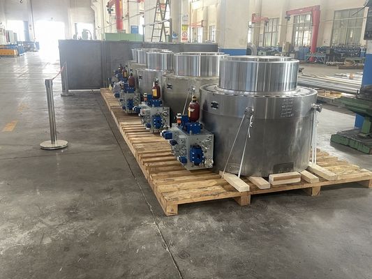 Çelik Fabrikası Hidrolik AGC Silindir 0.17mm Sway Swing Özel HAGC Silindir