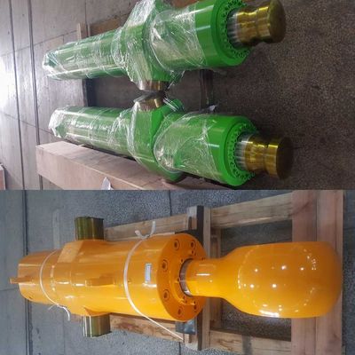 Piston Tipi Tek eylemli hidrolik silindir Özel vuruş uzunluğu ile ağır görevli