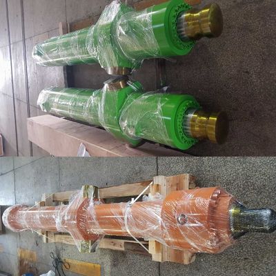 Metallürji Ağır Güçlü kompakt Özel Hidrolik Silindirler 16 MPa Annulus Basıncı