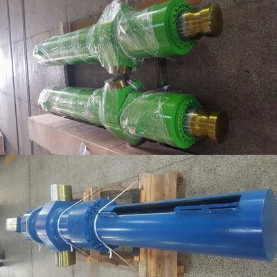 Tek eylemli özel hidrolik silindir ağır görevli 32 MPa Çelik Fabrikası için