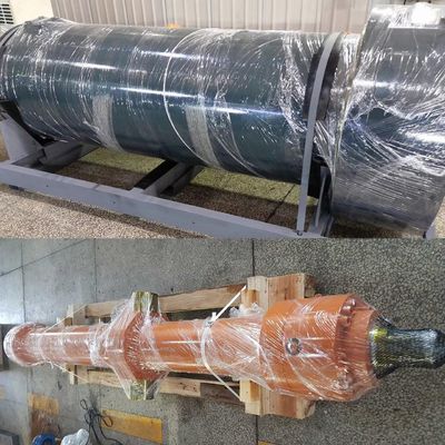 21 MPa Çalışma Basıncı Çelik değirmen 27SiMn Silindir Tüpü Ağır Görevli Hidrolik Silindirler