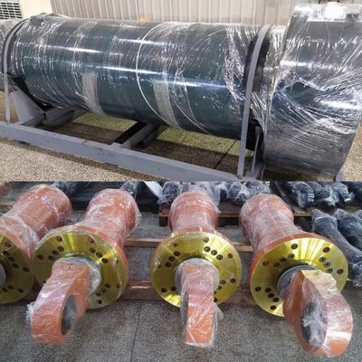 Tek eylemli 27SiMn Silindir tüpü olan ağır yüklü hidrolik silindirler