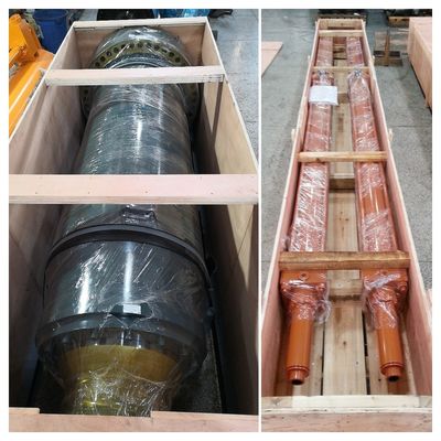 Özel çapı 16Mpa çalışma basıncı Çelik fabrikası ağır yüklü hidrolik silindirler