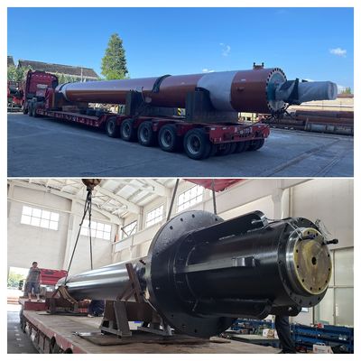 EOOE Hidrolik dökme makinesi Silindir Kendini yöneten 8800mm vuruş