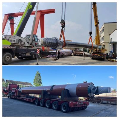 Anti Rotation büyük delikli hidrolik silindirler 220mm/min Hız ISO9001