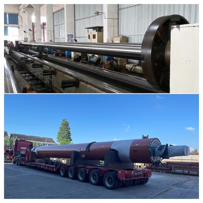 21 MPa Çalışma Basıncı Çelik değirmen 27SiMn Silindir Tüpü Ağır Görevli Hidrolik Silindirler