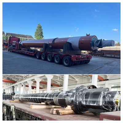 Ağır İşlemli Makineler Alanında Kullanılan Çelik Fabrikası Silindirleri