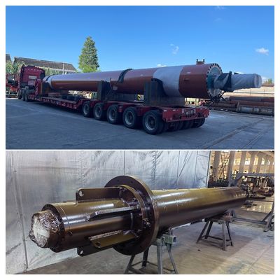 Ağır Görevli Özel Hidrolik Silindir Metallürjik Piston Tipi Silindir