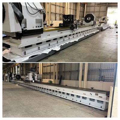 Tek Dönümlü Skiving Roller Yakma Makinesi 750 mm boru uzunluğu ile özelleştirilmiş