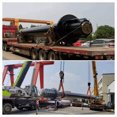 EOOE Hidrolik dökme makinesi Silindir Kendini yöneten 8800mm vuruş