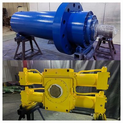 38CrMoAl Gear Rack Hidrolik Silindirler 180° Açı Dönüşü