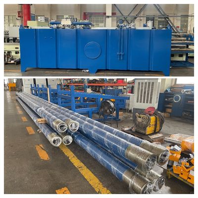 Dikişsiz Tüp Soğuk Çekim Benchi Rexroth Hidrolik Pompa Destekleri ile Donanımlı Çizim