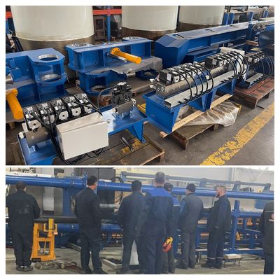 Yüksek hassasiyetli 3000mm-15000mm Metal Çubuk için Soğuk Çekim Benchi
